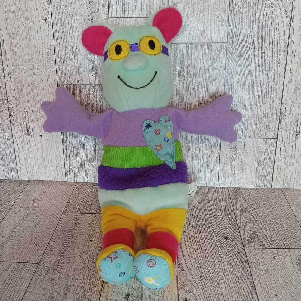 Hasbro Wishlings 1st Edition 2003 Starlight Childrens Plush Stuffed Rainbow